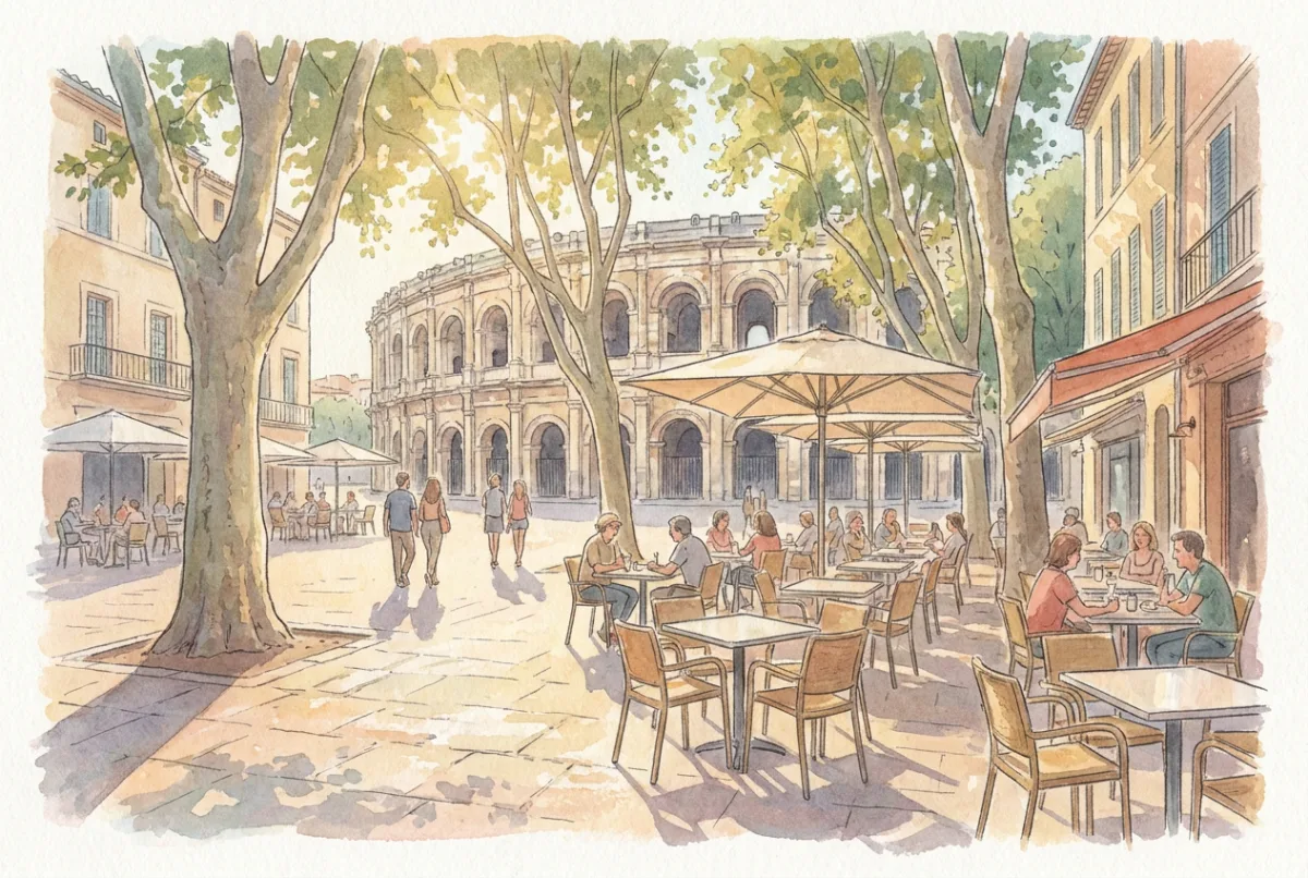Vivre près des Arènes et de la Maison Carrée : l'hyper-centre de Nîmes